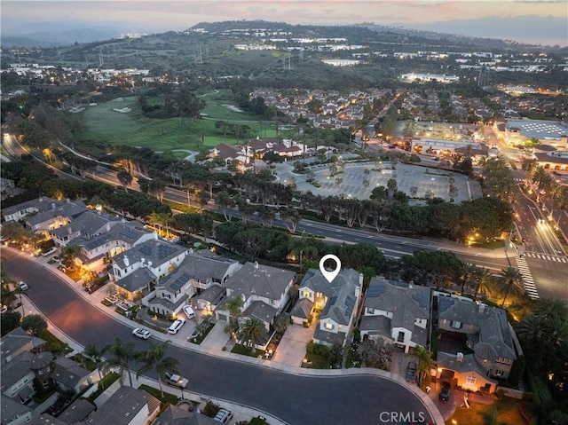 114 Via Monte Picayo, San Clemente, CA 92673 - aerial view of property's location with nearby suburban area