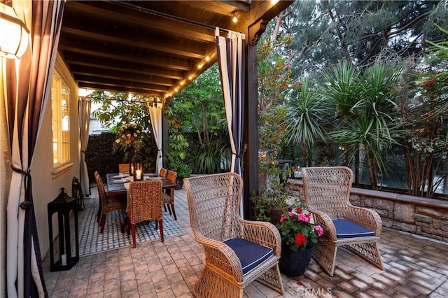 114 Via Monte Picayo, San Clemente, CA 92673 - view of patio with outdoor dining space