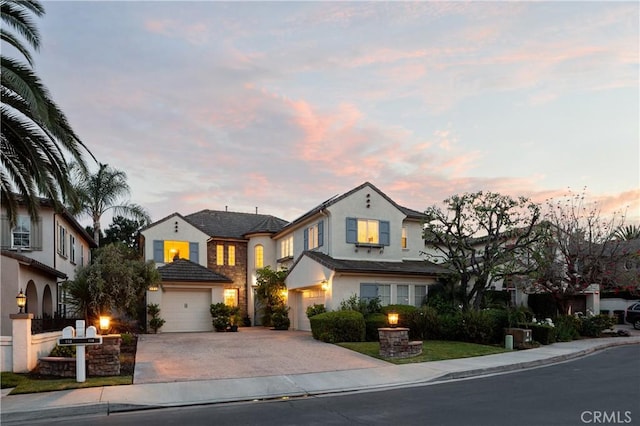 114 Via Monte Picayo, San Clemente, CA 92673 - view of front of property with driveway and stucco siding