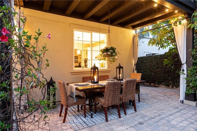 114 Via Monte Picayo, San Clemente, CA 92673 - view of patio / terrace featuring outdoor dining space
