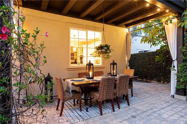 114 Via Monte Picayo, San Clemente, CA 92673 - view of patio with outdoor dining area