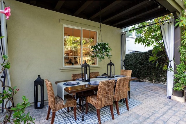 114 Via Monte Picayo, San Clemente, CA 92673 - view of patio featuring outdoor dining area
