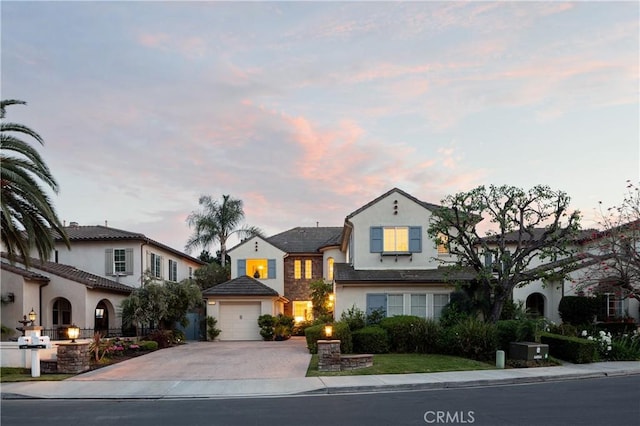114 Via Monte Picayo, San Clemente, CA 92673 - view of front of property with concrete driveway, stucco siding, and a garage