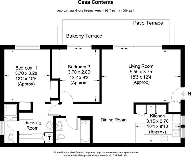 897 Ronda Sevilla C, Laguna Woods, CA 92637 - view of room layout