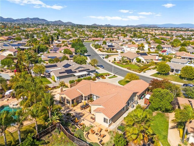 42302 Oregon Trl, Murrieta, CA 92562 - aerial view of residential area with mountains