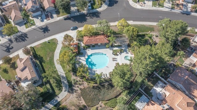 43340 Corte Barbaste, Temecula, CA 92592 - view of property location with a pool and nearby suburban area