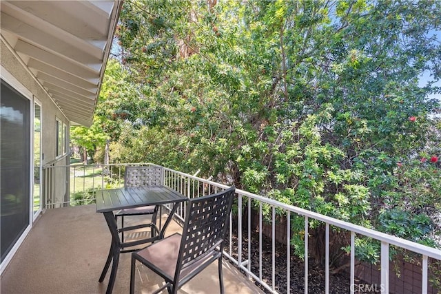 124 Via Estrada Unit O, Laguna Woods, CA 92637 - view of balcony