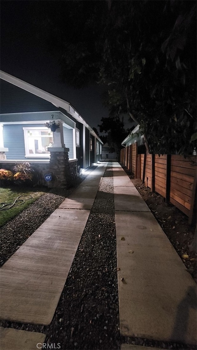 1322 N June St, Los Angeles, CA 90028 - view of property exterior at twilight