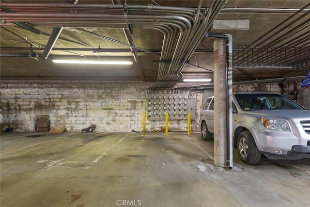 1140 Pacific Ave Unit 10, Long Beach, CA 90813 - parking garage with concrete block wall