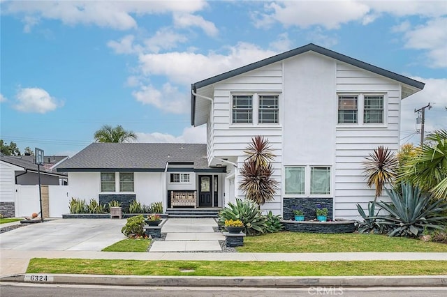 6324 E Colorado St, Long Beach, CA 90803 - view of front facade featuring stone siding