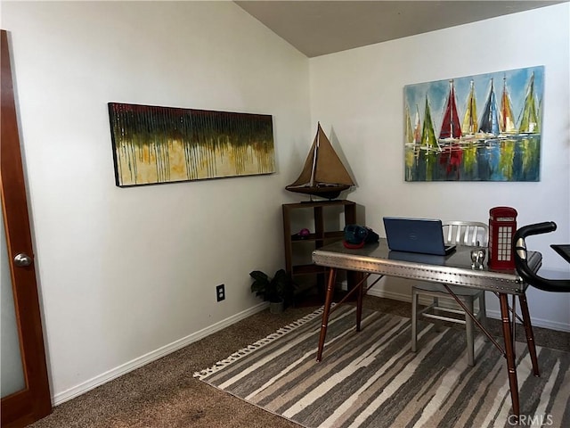 1767 W Chandeleur Dr, San Pedro, CA 90732 - carpeted office space featuring baseboards
