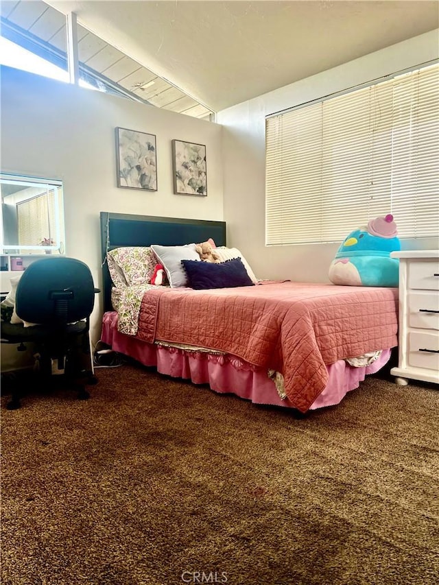 1767 W Chandeleur Dr, San Pedro, CA 90732 - carpeted bedroom with vaulted ceiling
