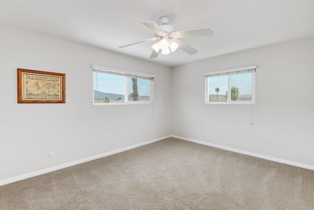 7879 Rancho Fanita Unit A, Santee, CA 92071 - unfurnished room with plenty of natural light, carpet flooring, and baseboards