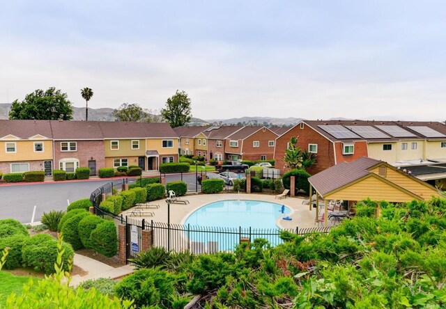 7879 Rancho Fanita Unit A, Santee, CA 92071 - community pool featuring a residential view