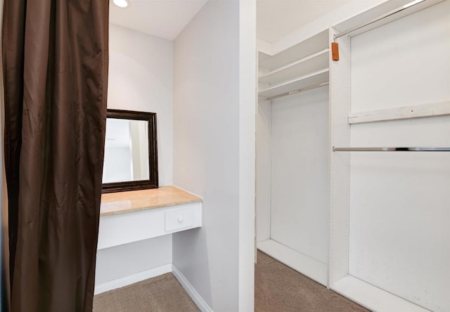 7879 Rancho Fanita Unit A, Santee, CA 92071 - walk in closet featuring carpet floors