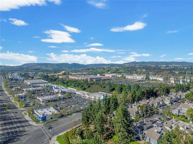 56 Coventry Ln Unit 293, Aliso Viejo, CA 92656 - aerial view of property and surrounding area with a mountainous background