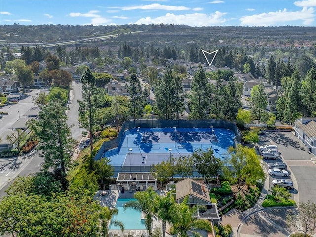 56 Coventry Ln Unit 293, Aliso Viejo, CA 92656 - drone / aerial view of a pool area