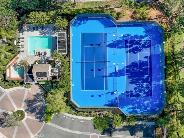 56 Coventry Ln Unit 293, Aliso Viejo, CA 92656 - bird's eye view of a pool
