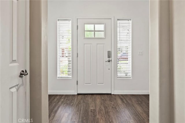 367 Lily Pad Ln, Templeton, CA 93465 - entrance foyer with dark wood finished floors and plenty of natural light