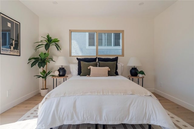 1709 Wollacott St, Redondo Beach, CA 90278 - bedroom featuring light wood-style flooring and baseboards