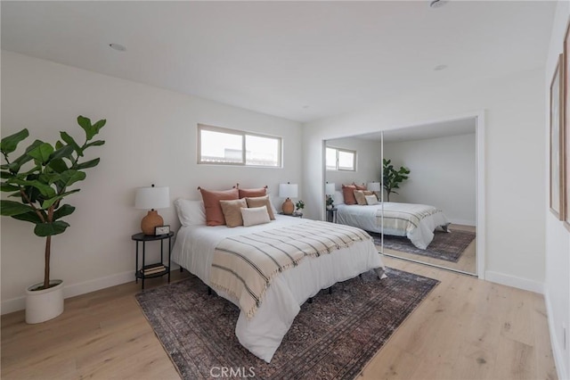1709 Wollacott St, Redondo Beach, CA 90278 - bedroom with light wood-style floors and baseboards