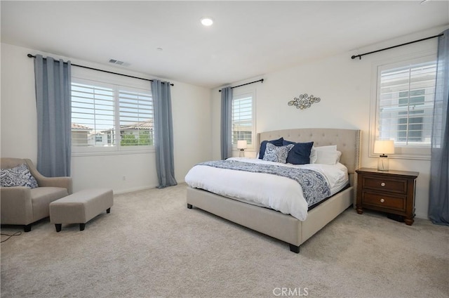 34197 Helenium St, Murrieta, CA 92563 - bedroom featuring light carpet and recessed lighting