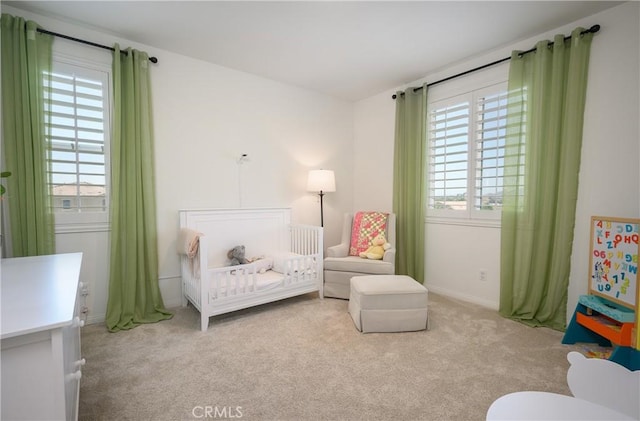 34197 Helenium St, Murrieta, CA 92563 - bedroom with carpet, baseboards, and a nursery area