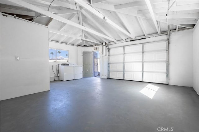 66691 Flora Ave, Desert Hot Springs, CA 92240 - garage with separate washer and dryer