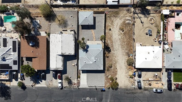 66691 Flora Ave, Desert Hot Springs, CA 92240 - aerial view of property and surrounding area featuring nearby suburban area