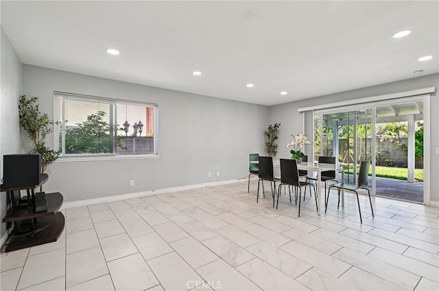 9256 Crocus Ave, Fountain Valley, CA 92708 - dining room featuring plenty of natural light and recessed lighting