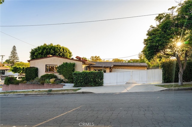 1357 Curtis Ave, Manhattan Beach, CA 90266 - view of front of property featuring a gate and stucco siding