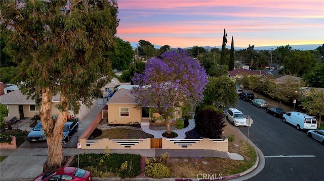 14124 Sayre St, Sylmar, CA 91342 - view of aerial view at dusk