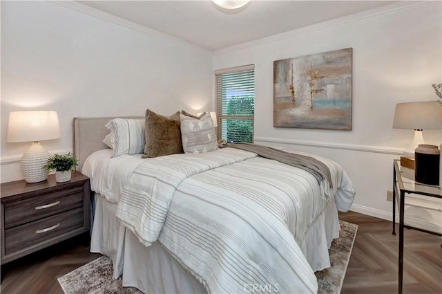 3531 Almond St, Irvine, CA 92606 - bedroom featuring crown molding and baseboards
