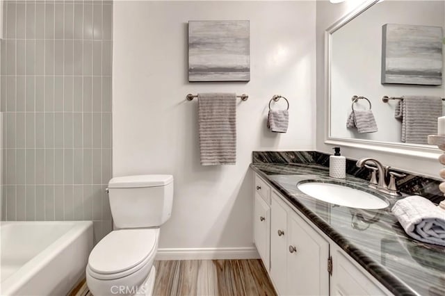 3531 Almond St, Irvine, CA 92606 - full bath with vanity, toilet, and baseboards