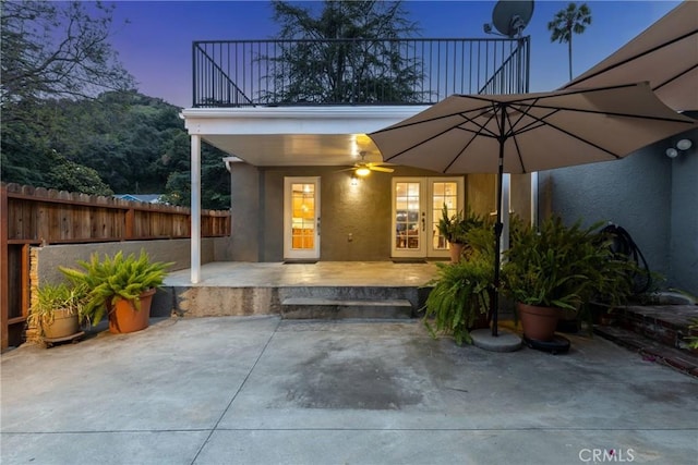 2309 E Glenoaks Blvd, Glendale, CA 91206 - view of patio with french doors