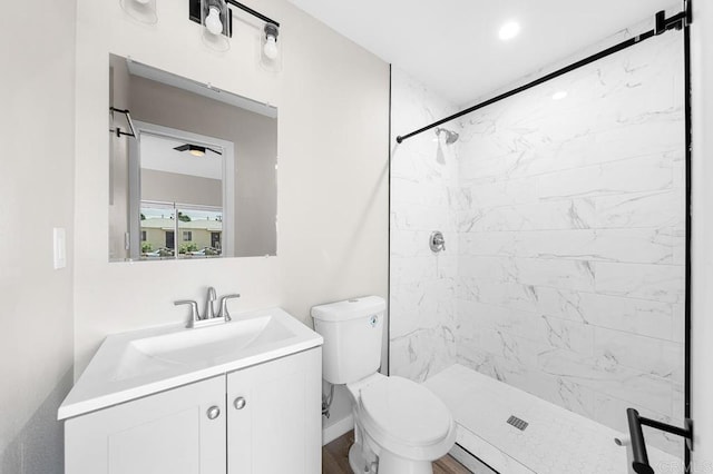 49694971-4973 N 72nd St, San Diego, CA 92115 - bathroom with vanity, toilet, and a shower stall