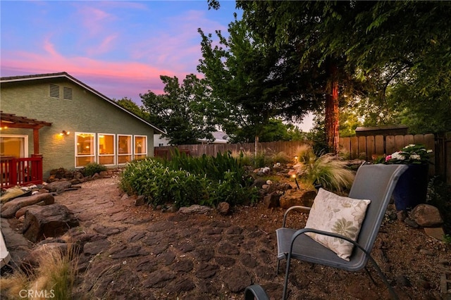 13 Avante Way, Chico, CA 95973 - view of yard at dusk