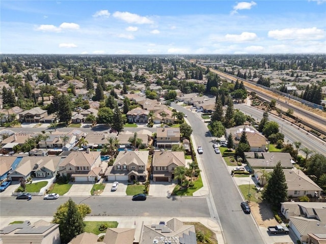 7538 N Erie Ave, Fresno, CA 93722 - aerial view of residential area