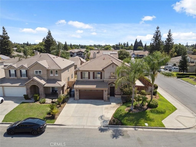 7538 N Erie Ave, Fresno, CA 93722 - aerial perspective of suburban area