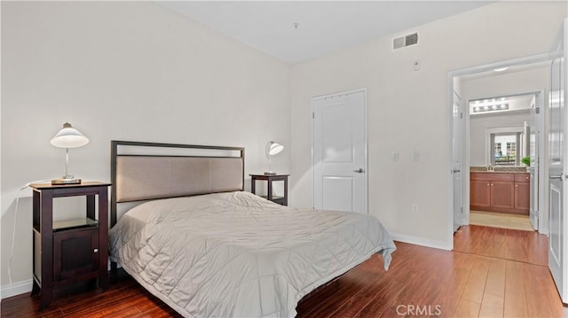 2123 Scholarship, Irvine, CA 92612 - bedroom with hardwood / wood-style floors and ensuite bathroom