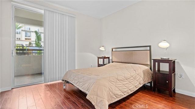 2123 Scholarship, Irvine, CA 92612 - bedroom with wood finished floors and access to outside