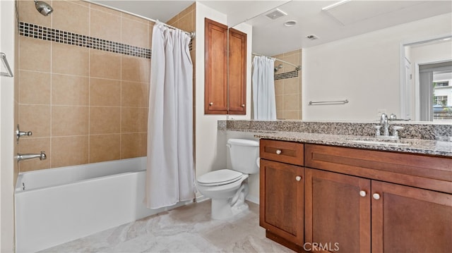 2123 Scholarship, Irvine, CA 92612 - full bathroom with shower / bath combination with curtain, toilet, and vanity