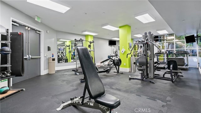 2123 Scholarship, Irvine, CA 92612 - exercise room with baseboards