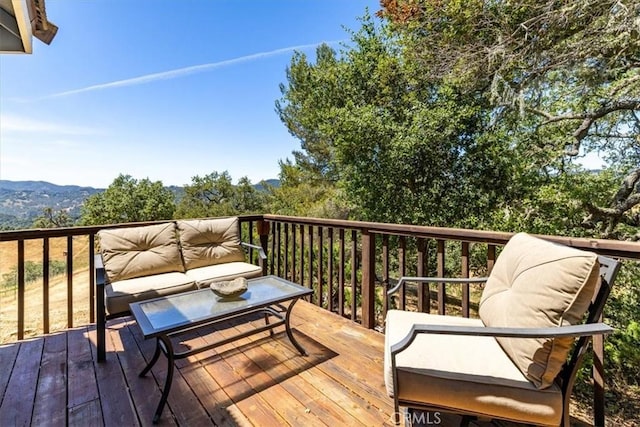 12355 Santa Ana Rd, Atascadero, CA 93422 - wooden terrace featuring outdoor lounge area