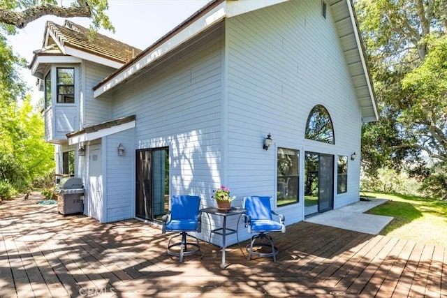 12355 Santa Ana Rd, Atascadero, CA 93422 - rear view of property featuring a wooden deck