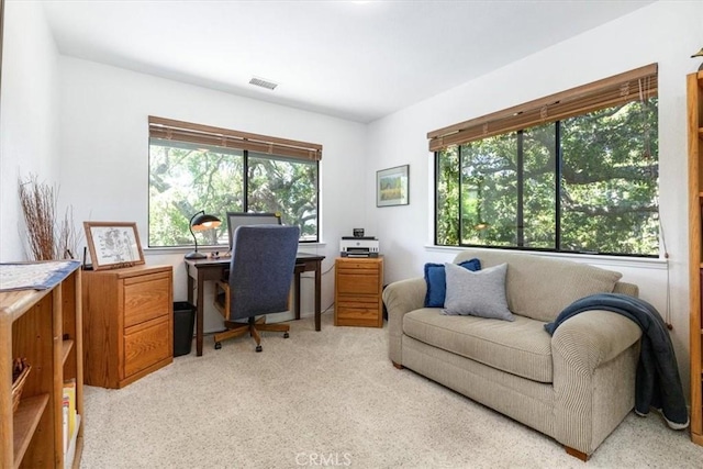 12355 Santa Ana Rd, Atascadero, CA 93422 - view of carpeted home office