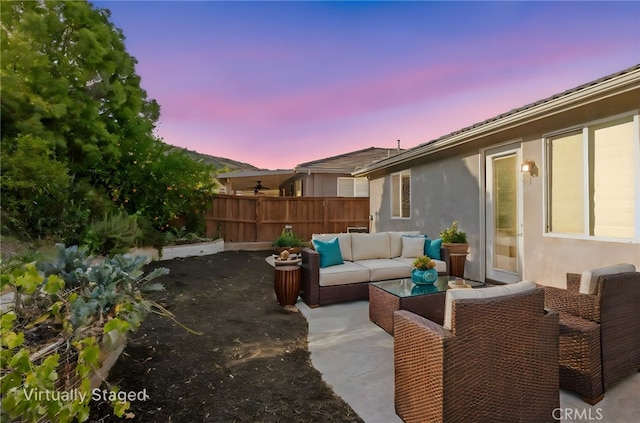 211 Furyk Way, Hemet, CA 92545 - view of patio with outdoor lounge area