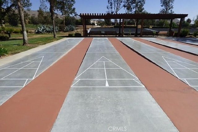 211 Furyk Way, Hemet, CA 92545 - view of home's community with shuffleboard