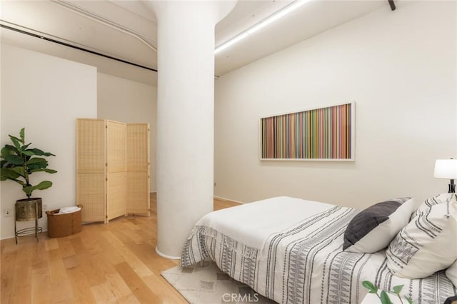 420 S San Pedro St Unit 211, Los Angeles, CA 90013 - bedroom with wood finished floors