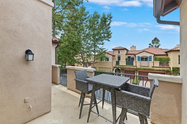 1 Sorrento Ct, Newport Coast, CA 92657 - view of patio / terrace featuring a balcony